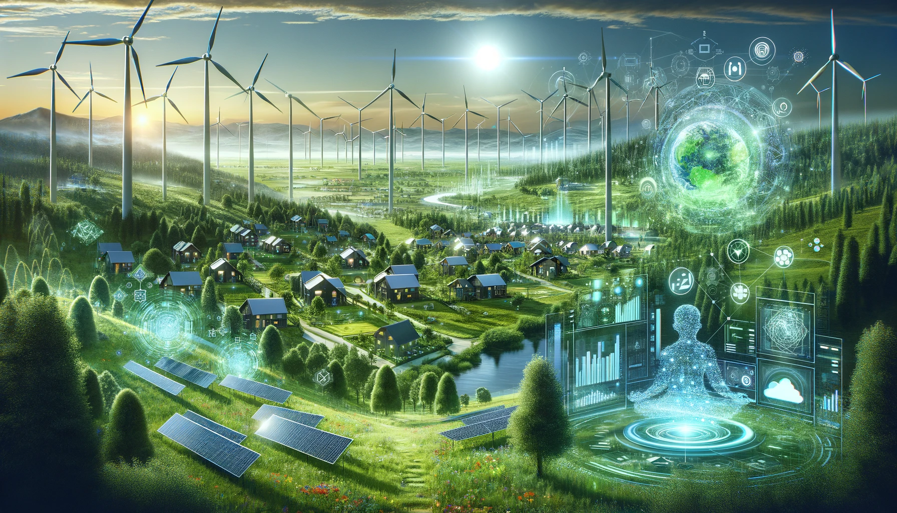 Harnessing Artificial Intelligence for a Sustainable Future: The Role in Renewable Energy Communities and Green Transition